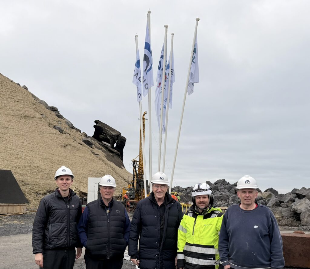 Haraldur Pálsson, Gylfi Sigfússon, Árni Sigfússon, Benedikt Óskar Steingrímsson og Ívar Atlason